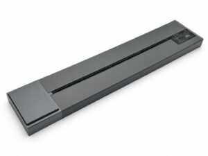 Szyna zasilająca z włącznikiem do gniazd przesuwnych Velora 40cm szara