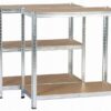 Regał Magazynowy Metalowy 180x90x40cm 2w1 do 875kg