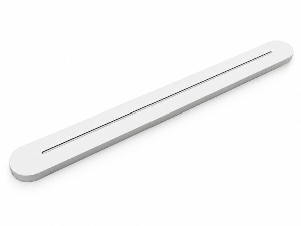 Szyna zasilająca do gniazd przesuwnych Velora Szkło 80cm biała
