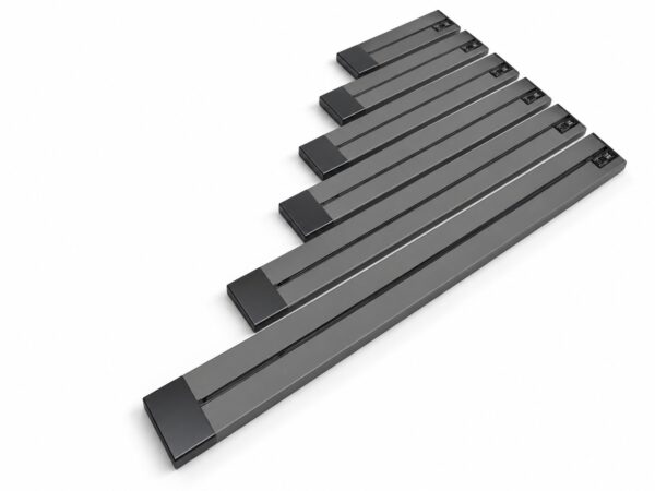 8a3d24ed244d75a189ba51b56ae4deb8 Szyna zasilająca do gniazd przesuwnych Velora 80cm szara
