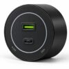 8d93697471b00c5b9ecfee71985f1d19 Gniazdo szynowe USB/USB-C przesuwne Velora czarne