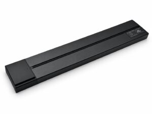 Szyna zasilająca z włącznikiem do gniazd przesuwnych Velora 60cm czarna