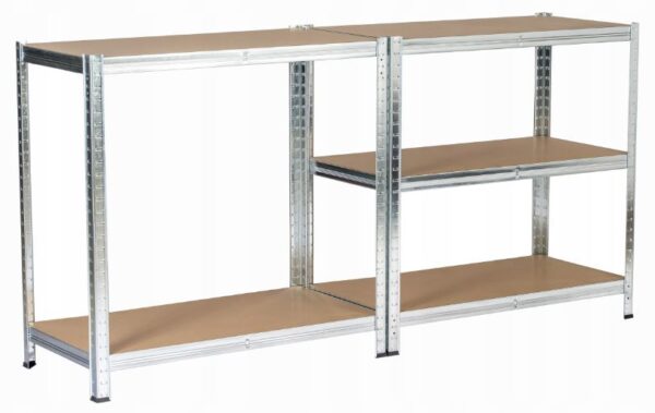 Regał Magazynowy Metalowy 180x90x40cm 2w1 do 875kg