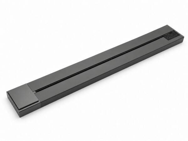 Szyna zasilająca z włącznikiem do gniazd przesuwnych Velora 50cm szara